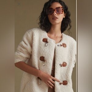 Anthropologie Avec Les Filles Sherpa Jacket | Size L (Fits XL)